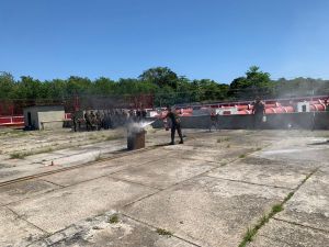 treinamento da brigada de combate a incndio da pmpv 1